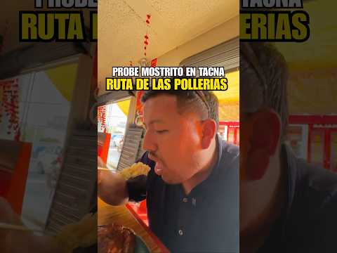 Probamos un mostrito en una Polleria por salida tarata Tacna