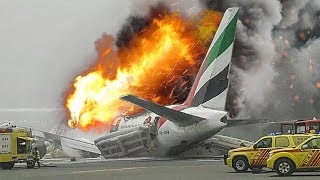 Desperate Escape | Boeing 777 Crash in Dubai | Emirates Airlines Flight 521 | 4K