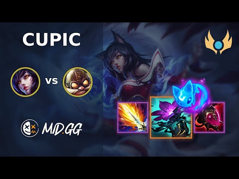 MID.GG: [ Cupic ] Ahri MID vs Corki | NA CHALLENGER | LOL Season 2025