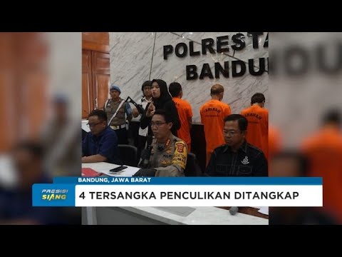 UNGKAP KASUS PENCULIKAN DI ANTAPANI 4 TERSANGKA DITANGKAP