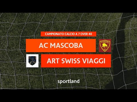 HIGHLIGHTS • Calcio a 7 Over 40 • AC Mascoba vs Art Swiss Viaggi