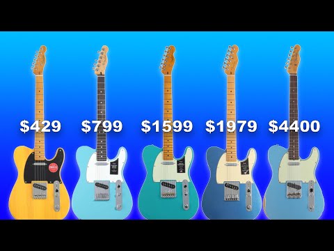 5 Telecasters Compared - My Top Pick May Surprise You