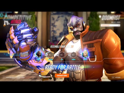 WHAT TOP 500 DOOMFIST LOOKS LIKE IN OW 2 - DANNEDD! OVERWATCH 2 SEASON 5 TOP 500