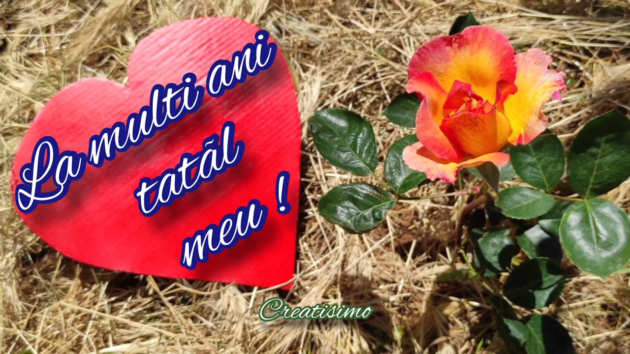 Watch Mesaj De La Mul?i Ani Pentru Tata Now La multi ani tatal meu!?? Mesaje frumoase si urari pentru ziua ta de nastere ?? Felicitare muzicala ??