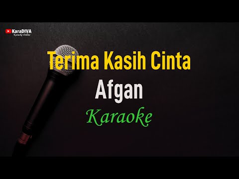 Afgan - Terima Kasih Cinta (Karaoke)