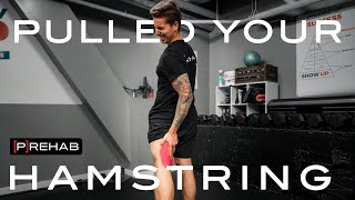 Pulled Hamstring Rehab: How To Manage A Hamstring Strain! | Episode 31