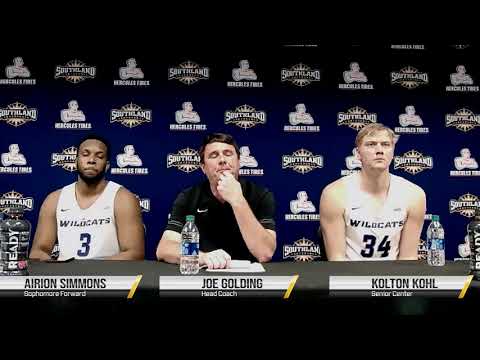 Southland Men's Basketball Tournament Game 8 Abilene Christian Postgame Press Conference