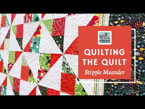 How to dress up the stipple meander!