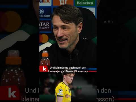 Video Thumbnail: Kovac ist begeistert von Svensson# shorts