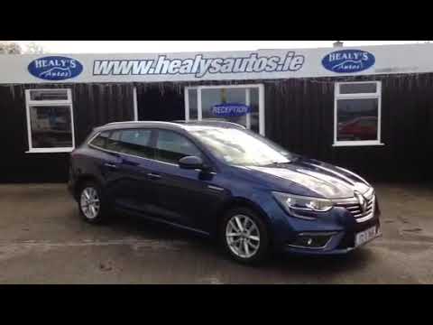 2017 Megane Sport Tourer 1.5 Ltr DCi Dynamique NAV Model - www.healysautos.ie