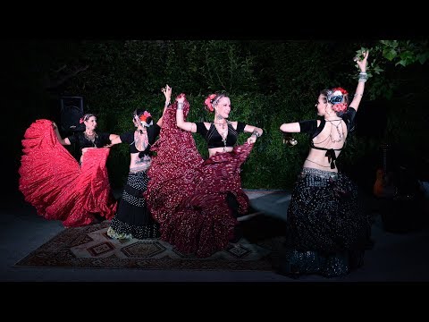Charming night tribal fusion happening - Isizwana „Modern ATS-Apocalyptica“ (4K)