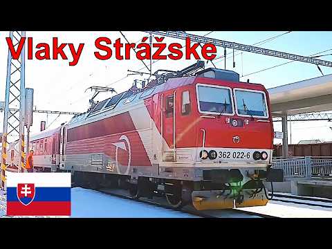 Vlaky Strážske 17.1.2026