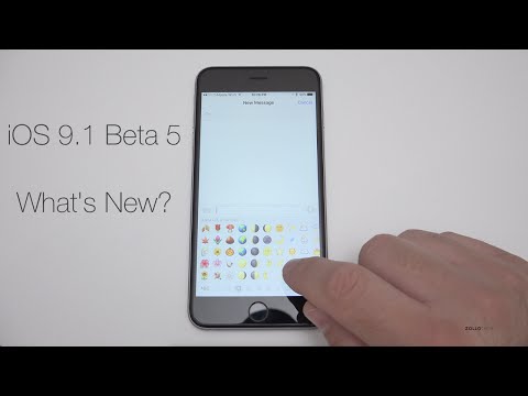 iOS 9.1 Beta 5 - What's New?