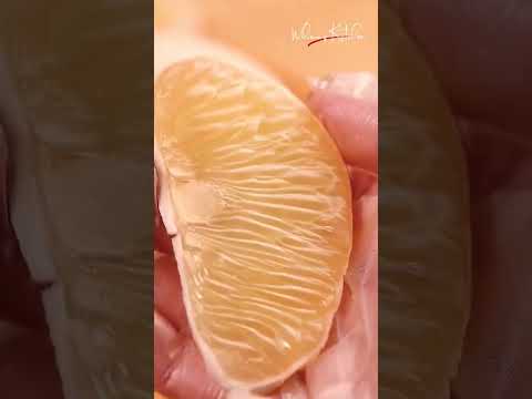 Amazing Way of Peeling Pomelo