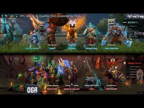 Highlights Omega Gaming vs EgoBoys - OGA DPC SA 1: Closed Qualifier - 3 Divine Rapiers Darkmago Tiny
