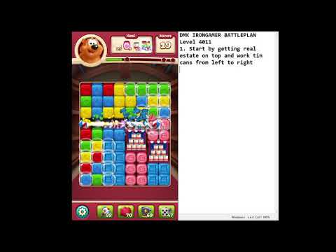 Toon Blast Level 4011 with strategy notes #IRONGAMER