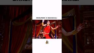 Pooja Sharma as Draupadi and Mahakali🚩🔱 # Mahakali#mahabharat #mahakali #viral #shorts