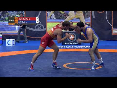 1/2 FS - 79 kg: D. TKACHENKO (UKR) v. K. AMINOV (RUS)