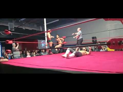 Chulo Montana and Zakar Shah vs Cizzko and Tony Macko clip 2 (WDWA wrestling)