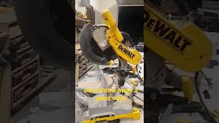 Dewalt Saw Repair 3 Finished