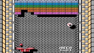 Nazo no Kabe: Block Kuzushi (Famicom Disk System, 1986) – Full Game Session 👄💀👁️