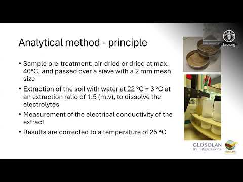 Module 14 – Determination of electrical conductivity (EC)