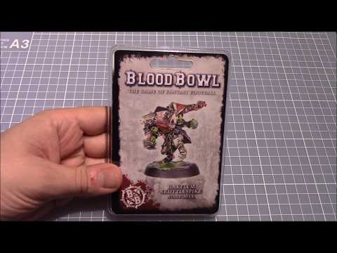 Unboxing and Review of Forge World: Hakflem Skuttlespike for Blood Bowl