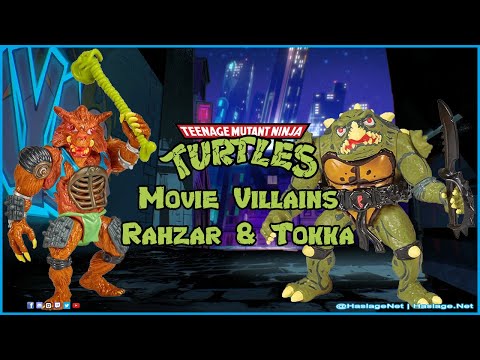 Amazon Exclusive! TMNT Classic Movie Star Villians: Rahzar & Tokka | HNE Toys