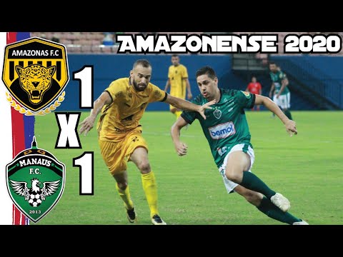 Amazonas 1x1 Manaus - 7ª Rodada | Barezão 2020