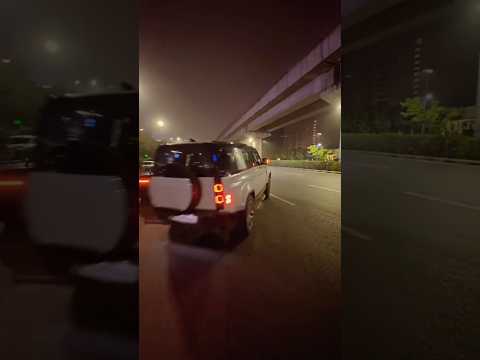Range Rover Defender v8 supercharged very loud exhaust sound #ajjubhai #ajju0008#shorts