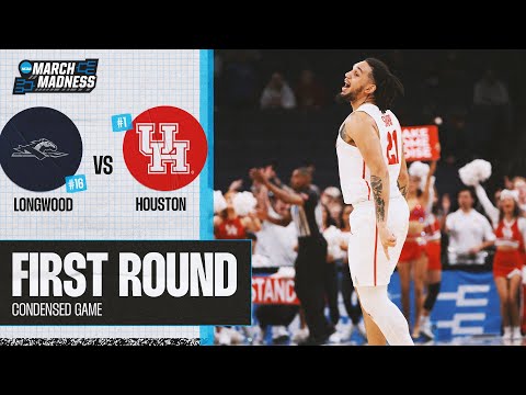 Houston vs. Longwood - First Round NCAA tournament extended highlights
