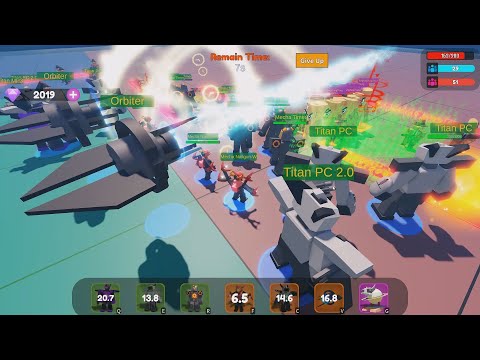 Brainrot VS Mecha (DEFENSE MODE 1 - 5) Roblox
