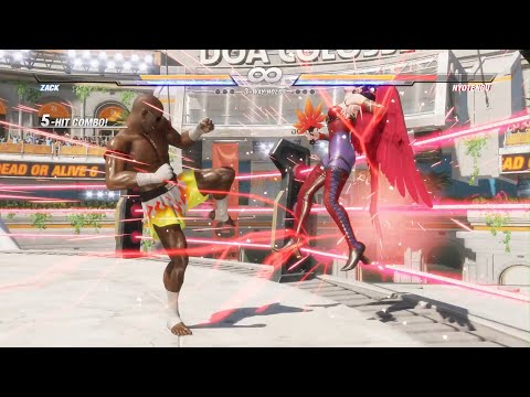 Dead or Alive 6 - Zack VS Nyotengu