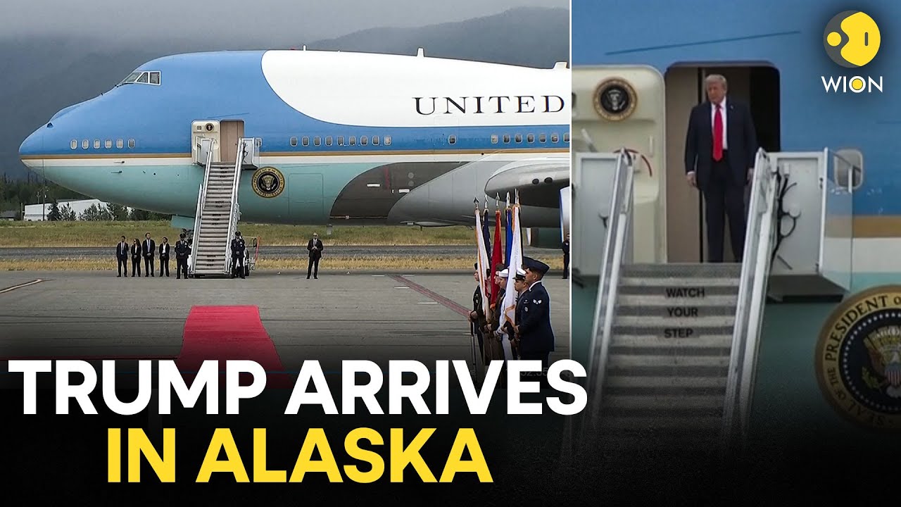 Trump LIVE: US President Donald Trump, Marco Rubio Lands In Alaska To Meet Russian President Putin