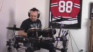 AFI - Don&#39;t Make Me Ill Drum Cover Played on Alesis Surge Kit