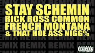 Common Feat. Rick Ross, Drake &amp; French Montana - Stay Schemin (Remix) (Drake Diss)