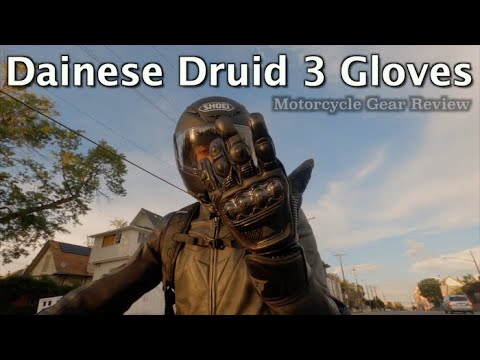 Dainese Druid 3 Gloves: great for street riding | Motorcycle Gear Review