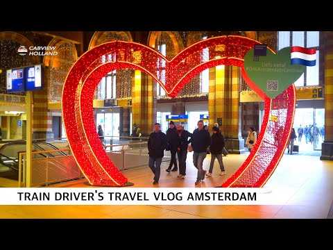 🇳🇱 Train Driver's Travel Vlog: Amsterdam - Haarlem - Zandvoort 2025