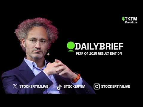 Stockertim DailyBrief: PLTR Q4 2025 Result Edition