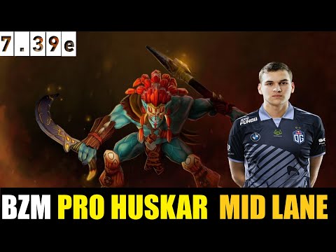 🤯 BZM [HUSKAR] MID 7.39e - DOTA 2 HIGHEST MMR MATCH#dota2   #dota2gameplay  #bzm