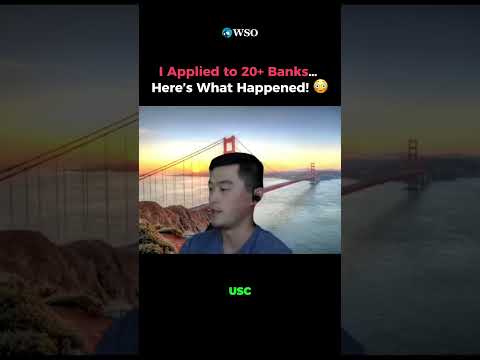 How Many Banks Should You Apply To? My IB Recruiting Experience!