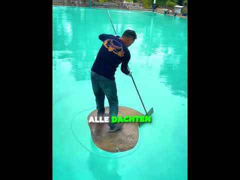 Er malte sich selbst in die Falle 😬