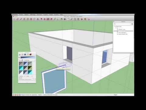 comment construire une maison sur sketchup