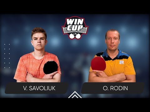 00:45 Volodymyr Savoliuk - Oleksii Rodin West 6 WIN CUP 11.01.2024 | TABLE TENNIS WINCUP