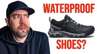 SURPRISED by my experience with waterproof shoes