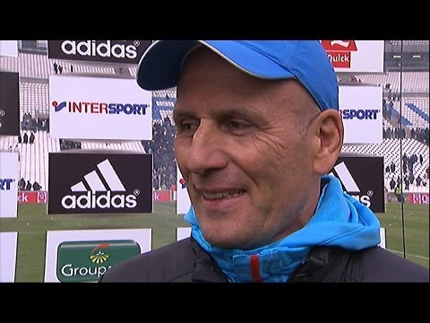 Interview de fin de match : Olympique de Marseille - Stade Brestois 29 (1-0) / 2012-13