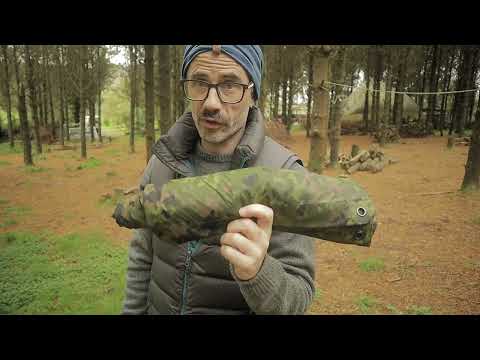 Varusteleka L6 Rain Poncho Review || Bushcraft Rain Gear Tested || Red Branch Bushcraft ||
