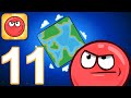 Red Ball 4 - Gameplay Walkthrough Part 11 - All Levels/Chapters/Episodes (iOS, Android)