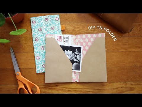 DIY Traveler’s Notebook Folder Tutorial