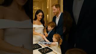 Prince Harry and kids visit Cartier #luxury #jewellery #luxurylifestyle #rich #cute #fun #happy #fyp